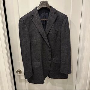 Z Zegna Charcoal Blazer